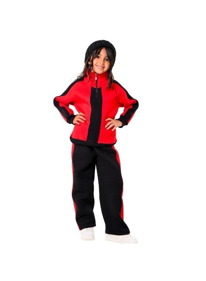 طقم ترنج بناتي بشريط قطعتين - Image 1